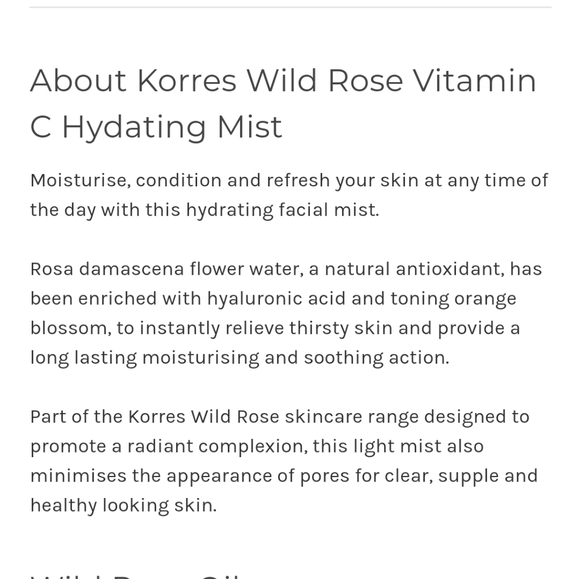 Nearly New Korres H2Rose Hydrating Face Mist - Picture 6 of 7